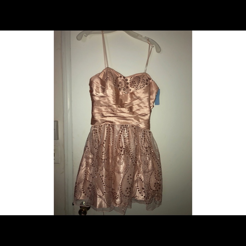 Adrianna papell strapless dress